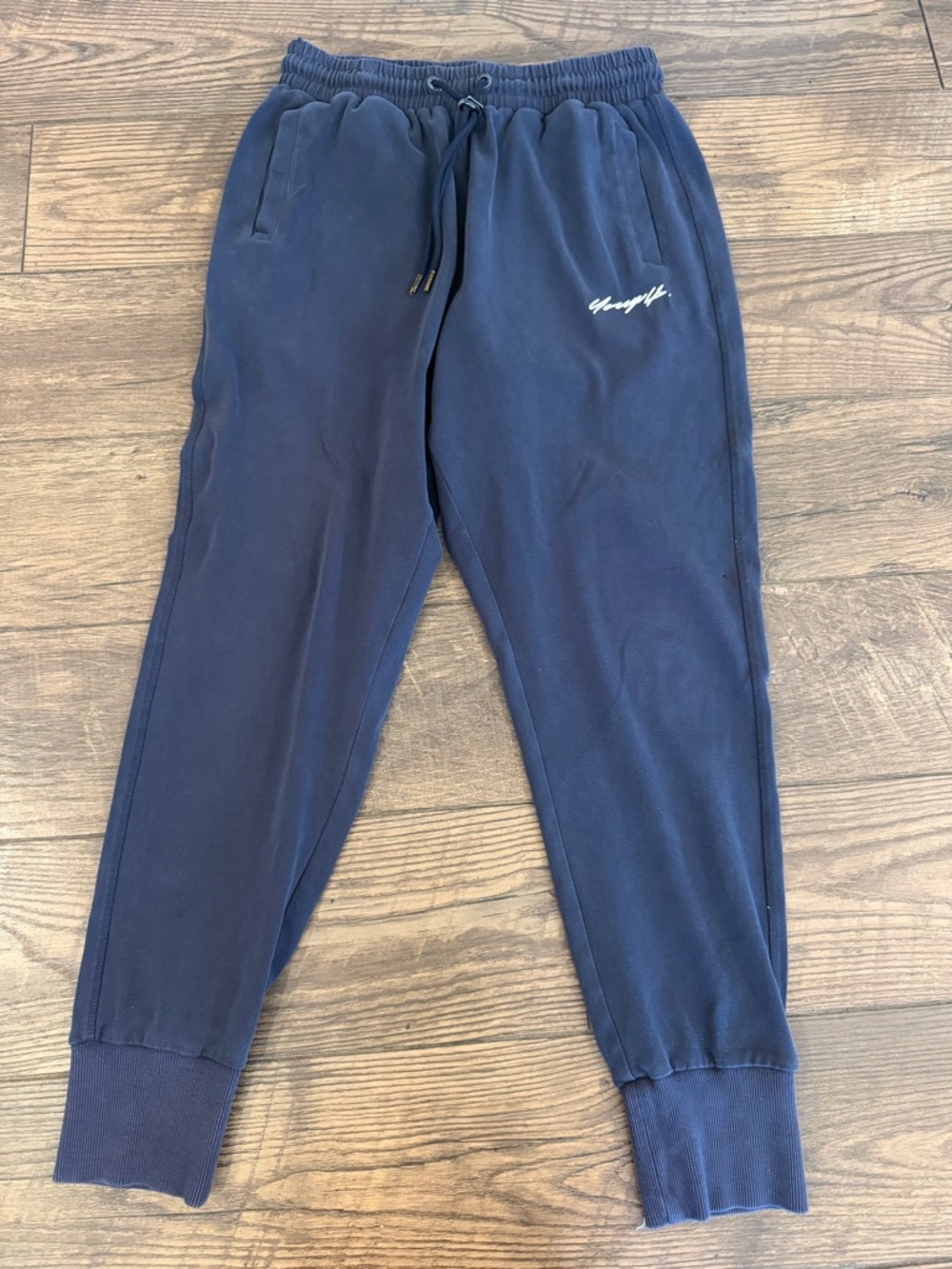 YoungLA Navy Blue Cloud Joggers Men’s Size L